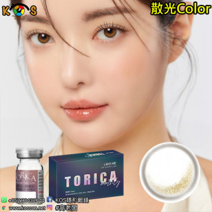 【散光】Lensme Torica Eyedew Hidden Brown 토리카 아이듀 히든 브라운 (난시 교정용) 每月抛棄散光彩妝隱形眼鏡
